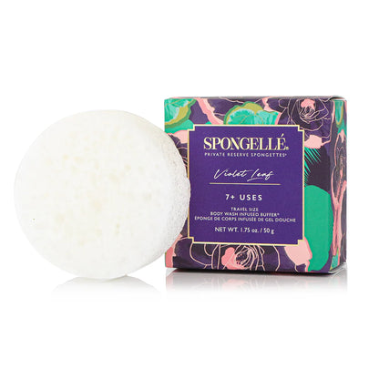 Spongelle Body Buffer Travel- Violet Leaf