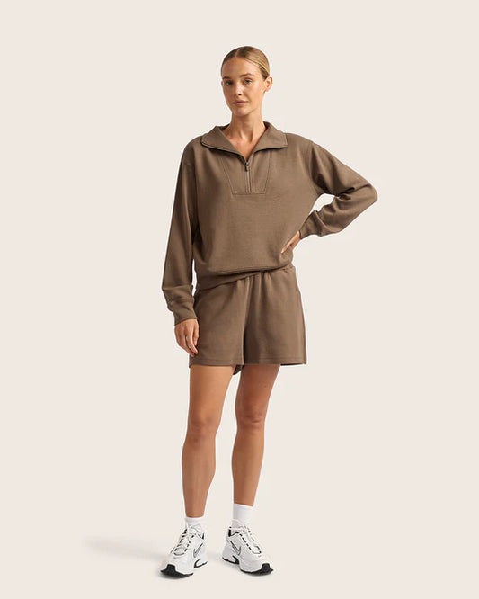 Unisex Quarter Zip Sweater
