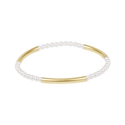 Classic Gold Beaded Bliss Bracelet