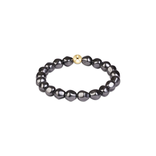 Classic Admire Pearl Dark Grey Bracelet