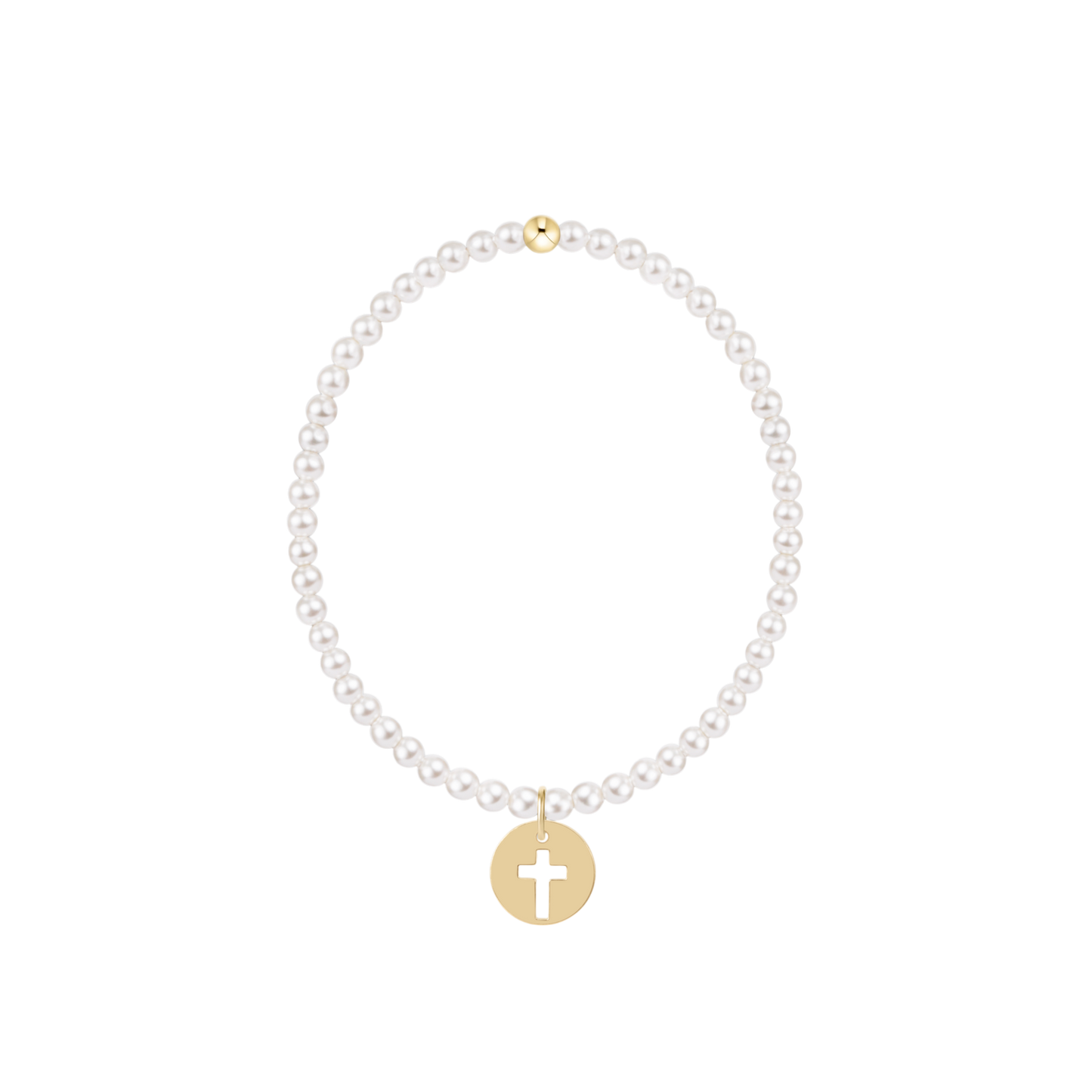 Classic Pearl Charm Bracelet