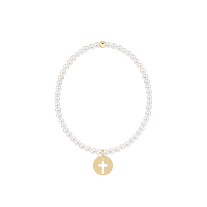 Classic Pearl Charm Bracelet