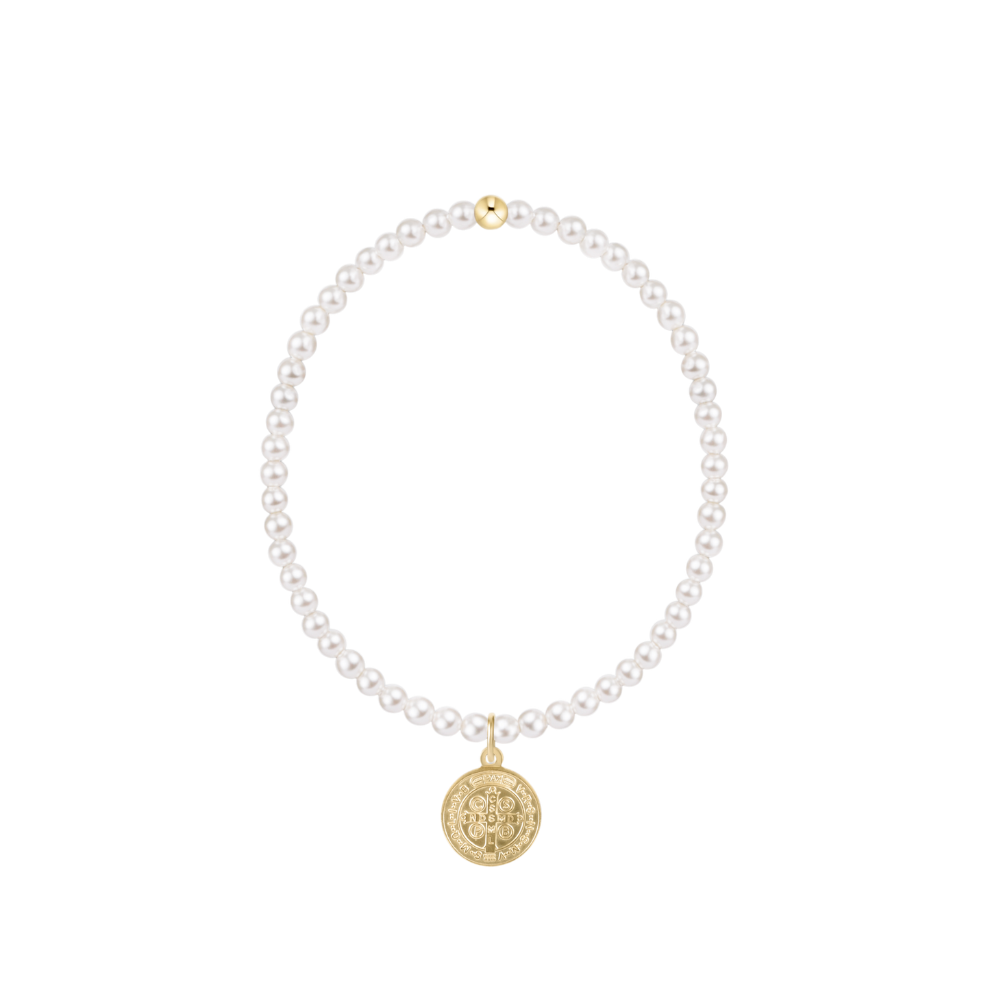 Classic Pearl Charm Bracelet