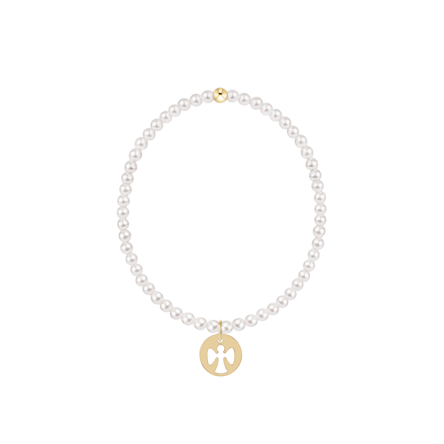 Classic Pearl Charm Bracelet