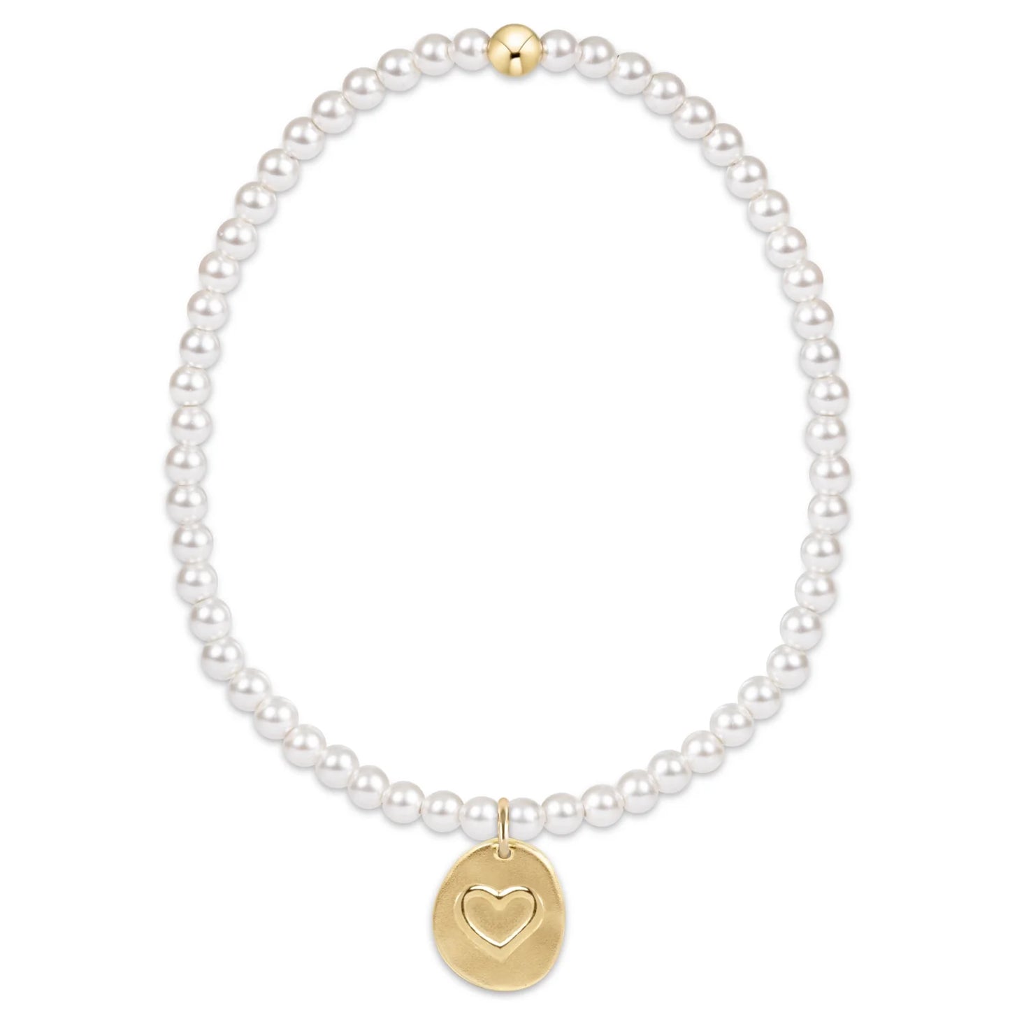 Classic Pearl Charm Bracelet