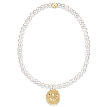 Classic Pearl Charm Bracelet