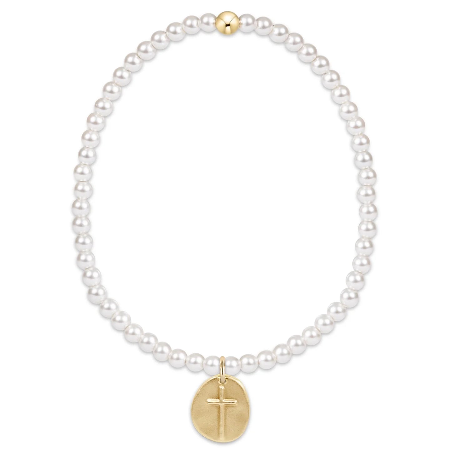 Classic Pearl Charm Bracelet