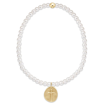 Classic Pearl Charm Bracelet