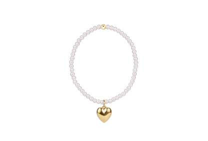 Classic Pearl Charm Bracelet