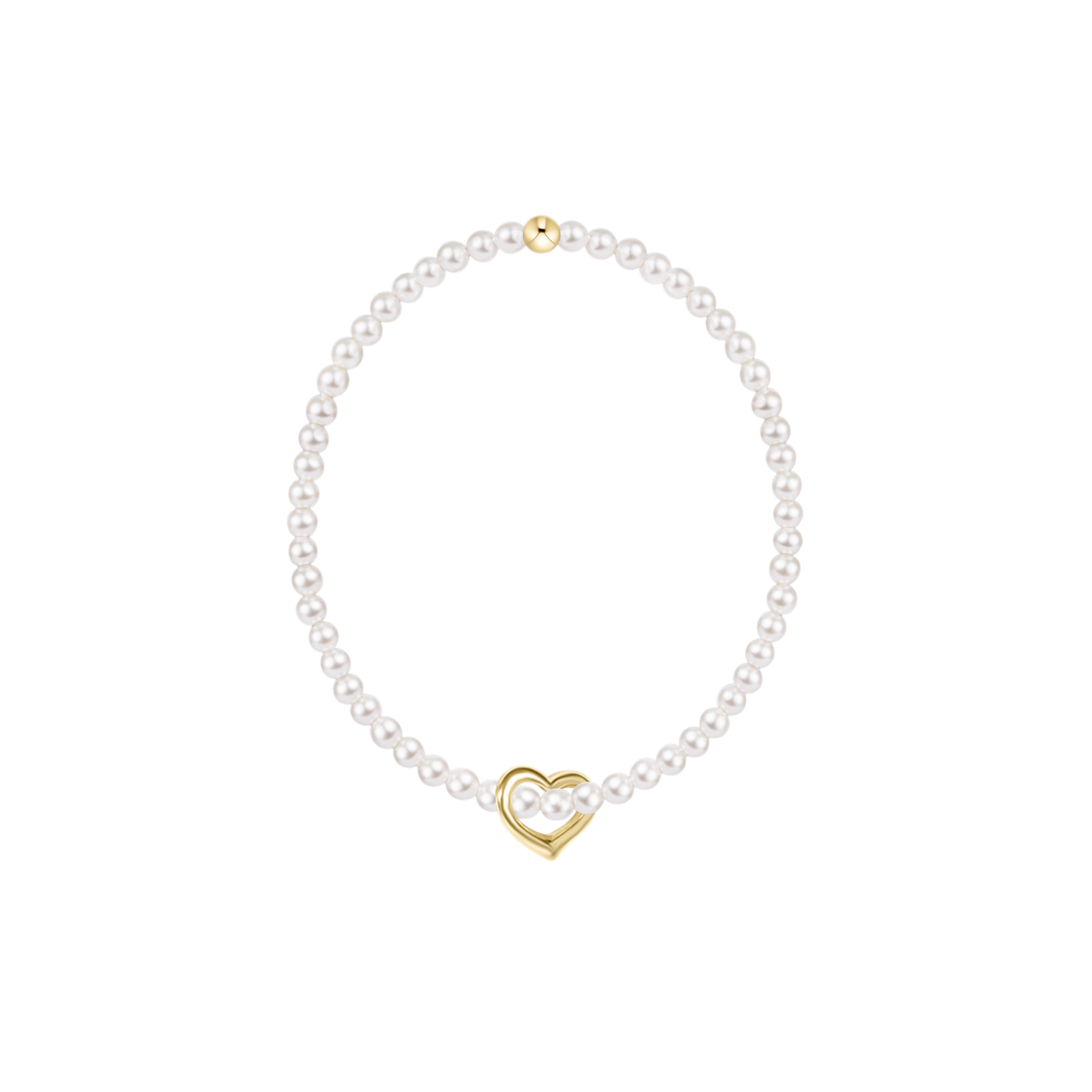 Classic Pearl Charm Bracelet