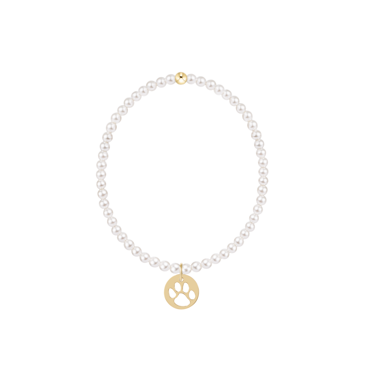 Classic Pearl Charm Bracelet