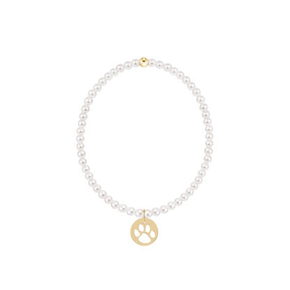 Classic Pearl Charm Bracelet