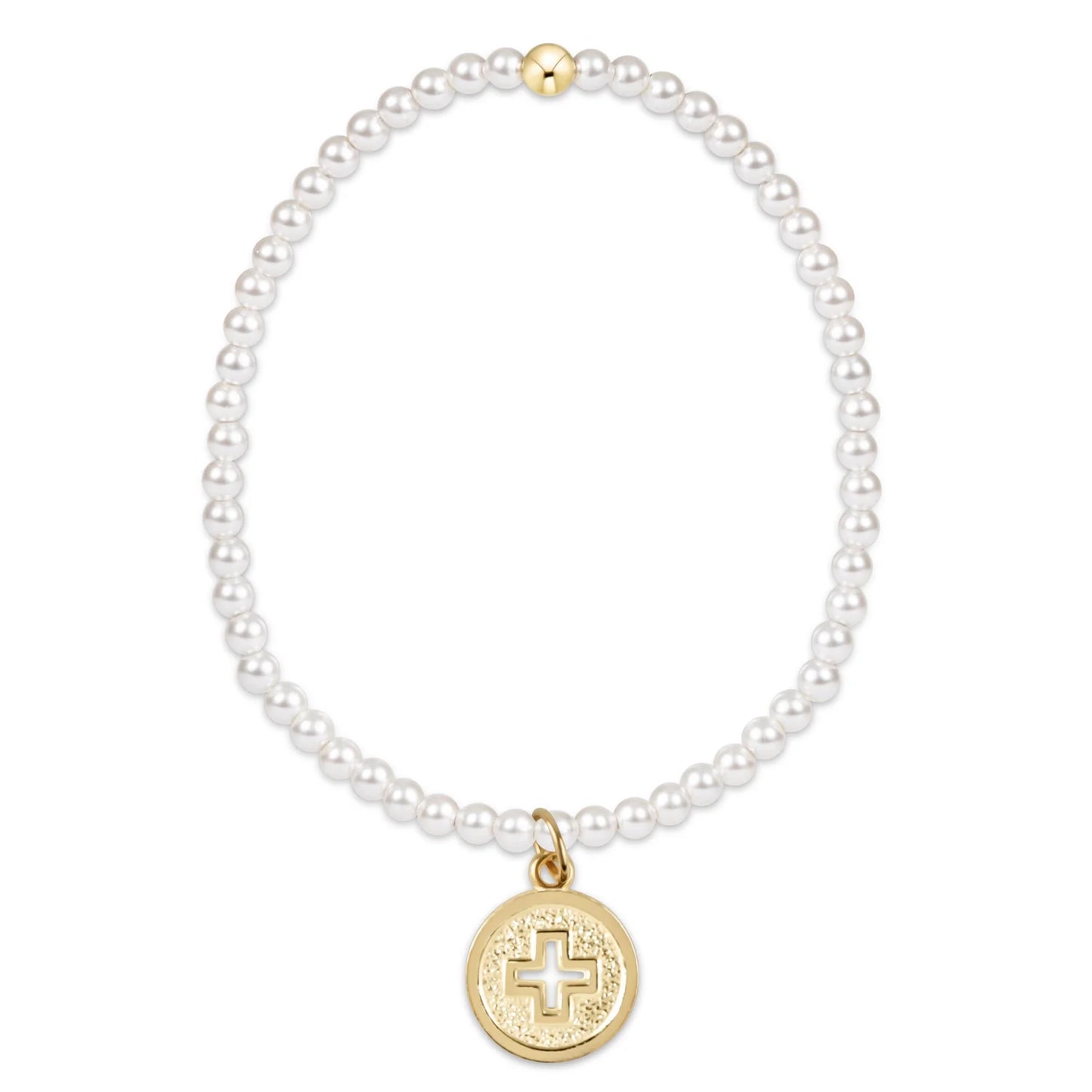 Classic Pearl Charm Bracelet