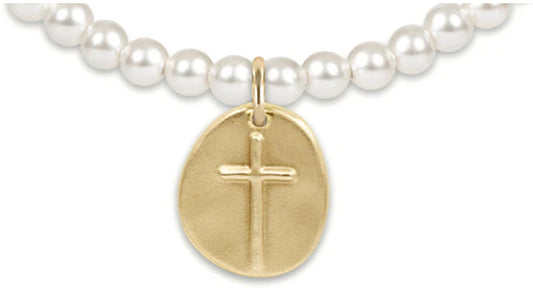 15" Choker Classic Pearl - Inspire Charm