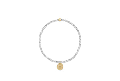 Bright Silver Faceted Hematite