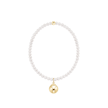 Classic Pearl Charm Bracelet