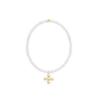 Classic Pearl Charm Bracelet