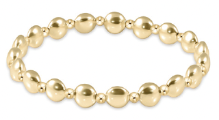Honesty Gold Bead Bracelet