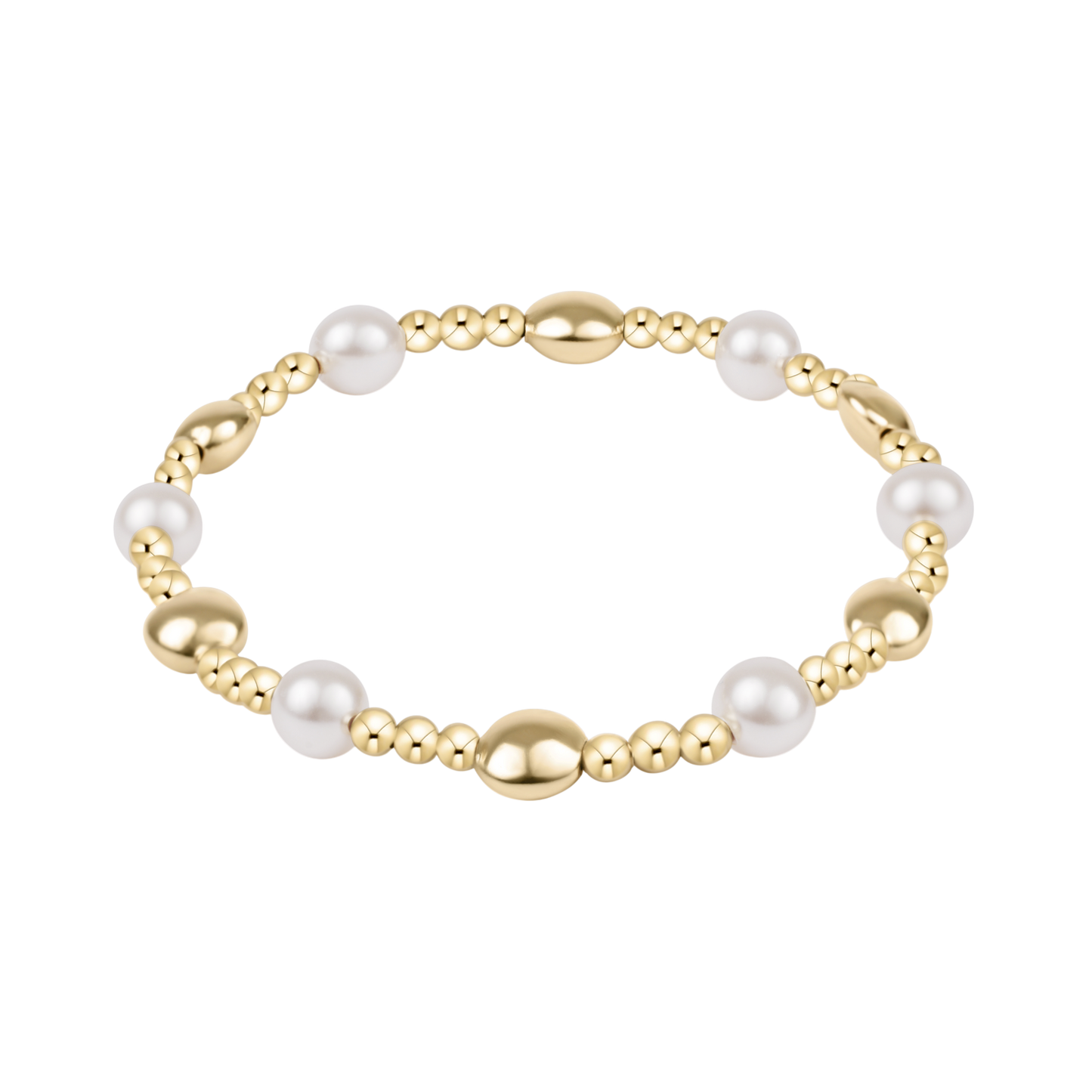Honesty Gold Bead Bracelet