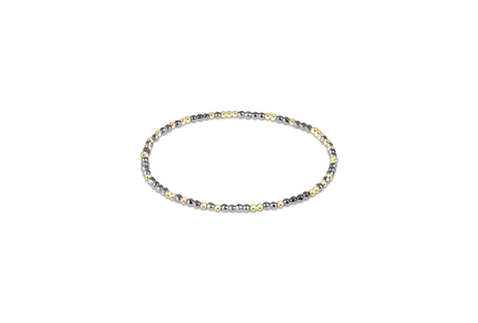 Bright Silver Faceted Hematite