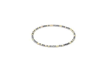 Bright Silver Faceted Hematite