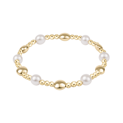 Honesty Gold Bead Bracelet