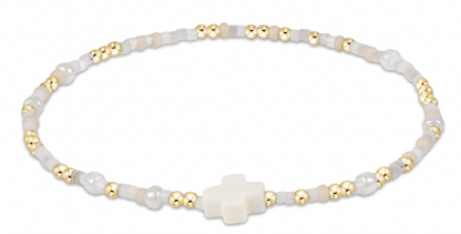 Hope Unwritten Signature Cross Bracelet