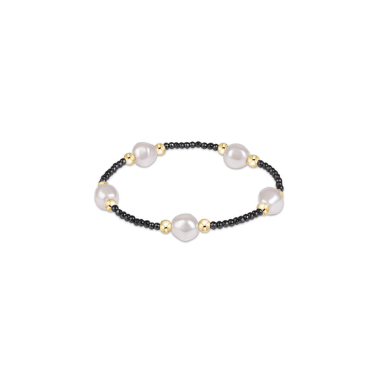 Purpose Admire Pearl Faceted Hematite Bracelet