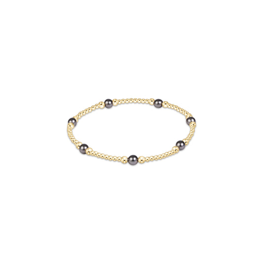 Purpose Pearl Dark Grey Bracelet