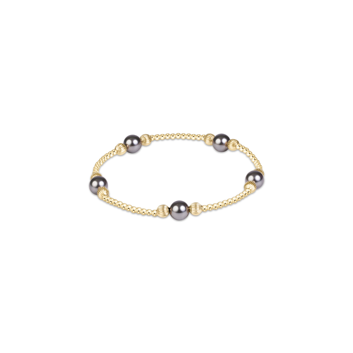 Purpose Pearl Dignity Dark Grey Bracelet