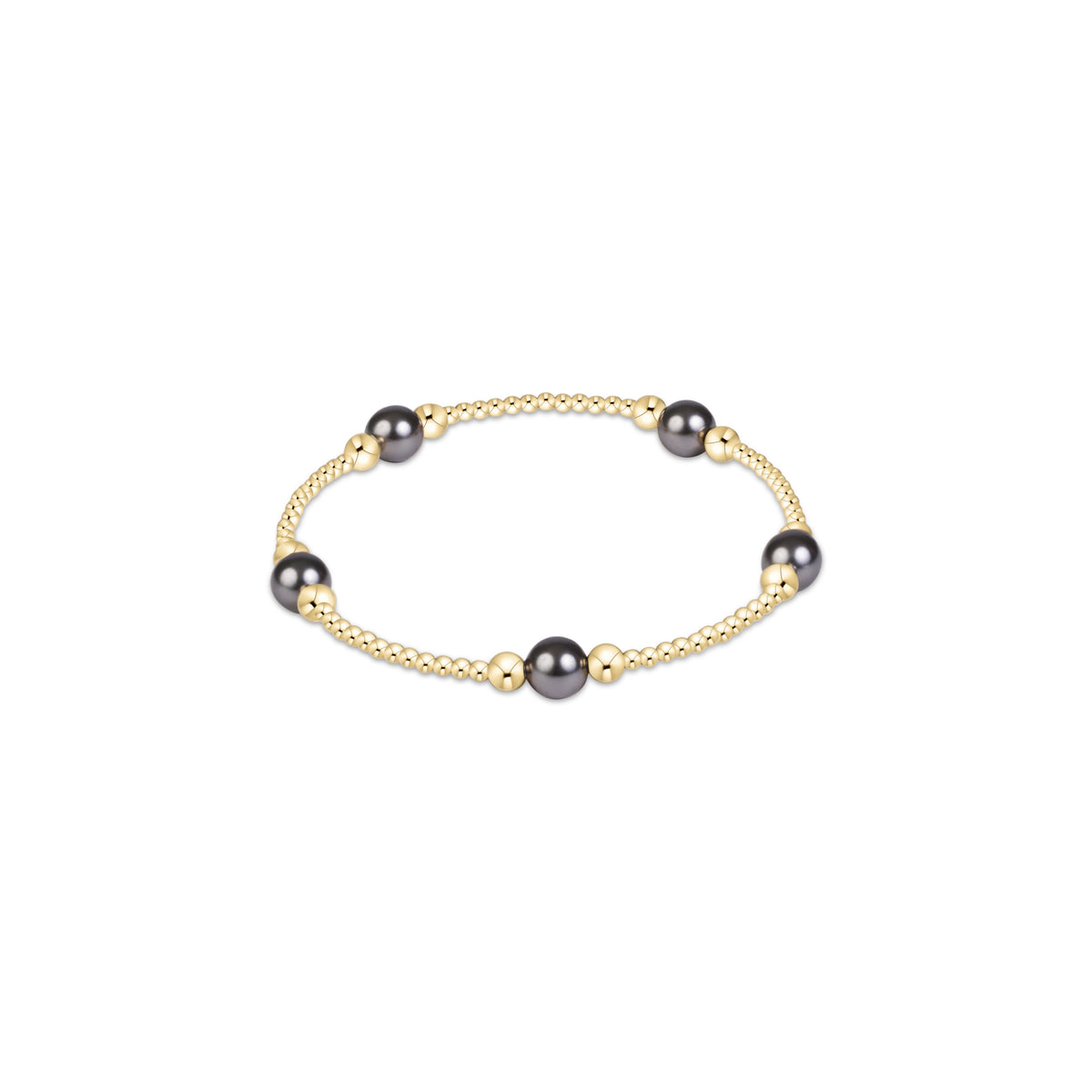 Purpose Pearl Dark Grey Bracelet