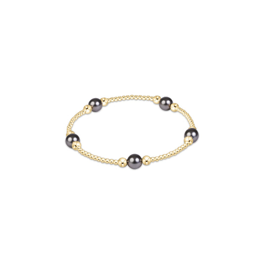 Purpose Pearl Dark Grey Bracelet