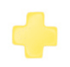 egirl Signature Cross Small 2 mm Gold Bracelet