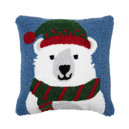 Christmas Hooked Pillows