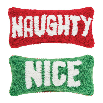 Christmas Hooked Pillows