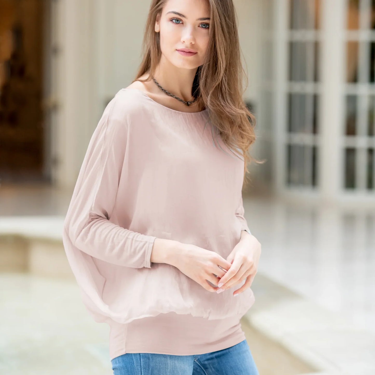 Cassandra Silk Top