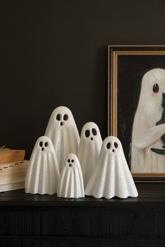 Metal Halloween Ghosts