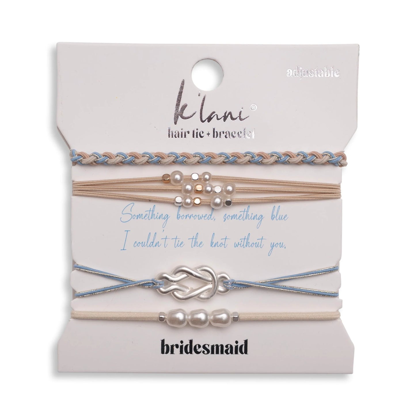 Hair Tie Bracelet Set
