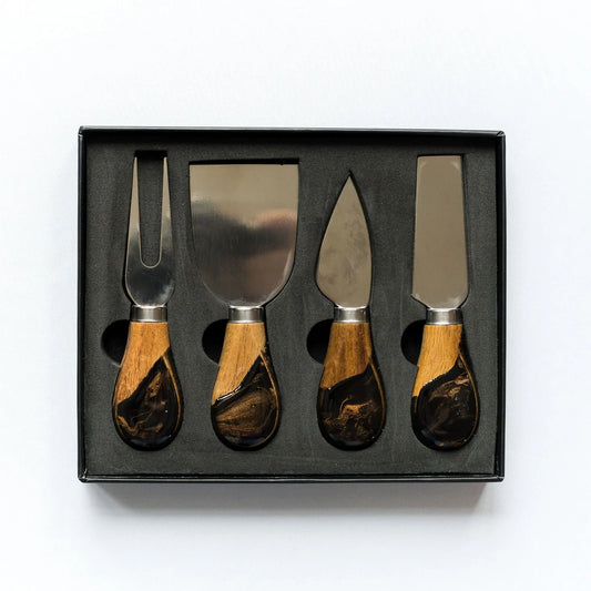 Resin Coated Cheese Knife Set