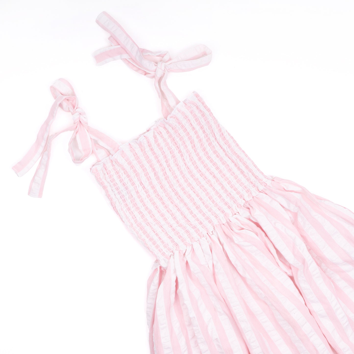 Smocked Tie Top Dress