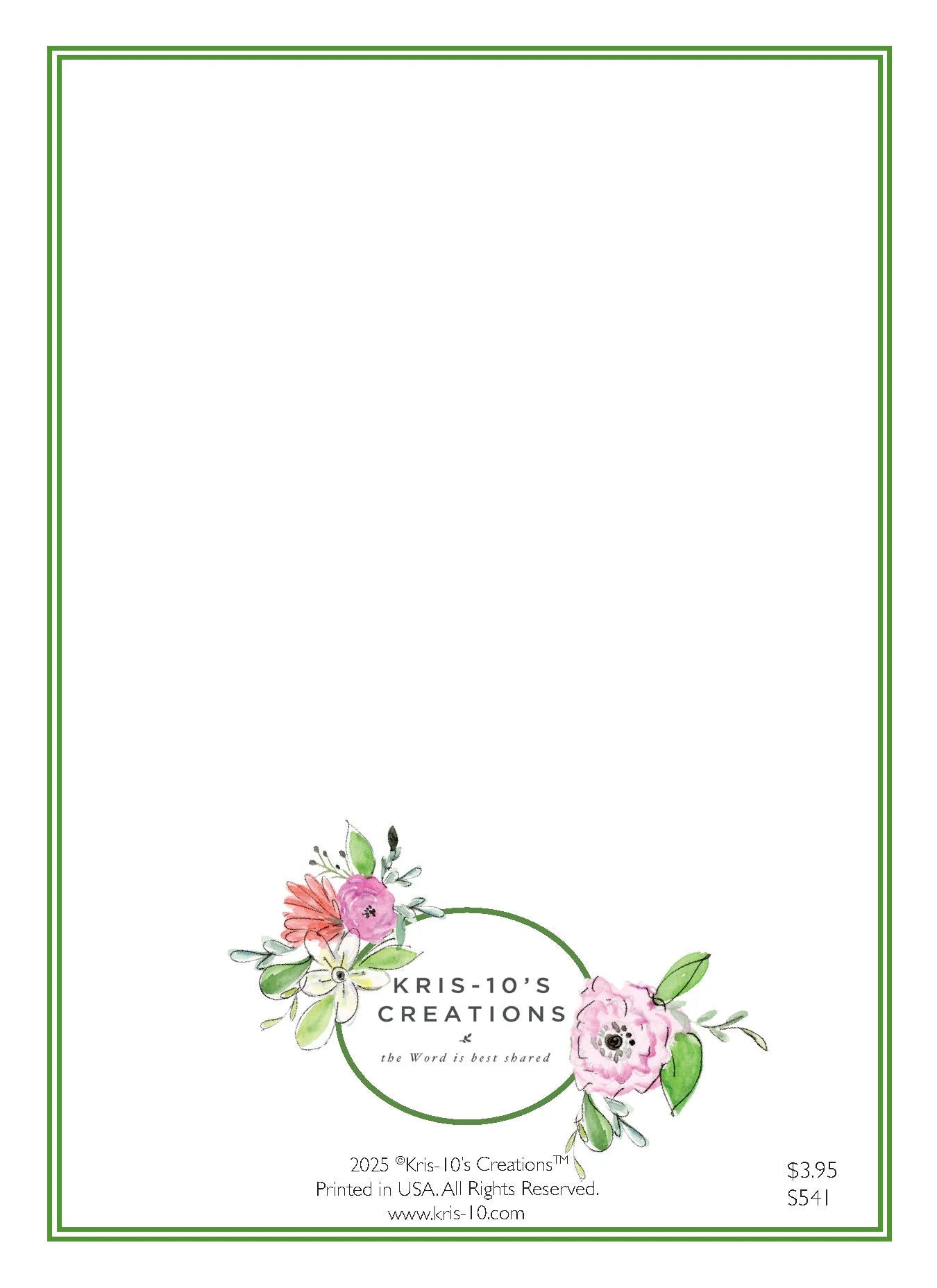 Floral Cross Matthew 5:4