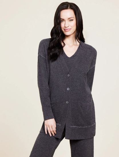 CozyChic Lite® Contrast Stitch Cardigan