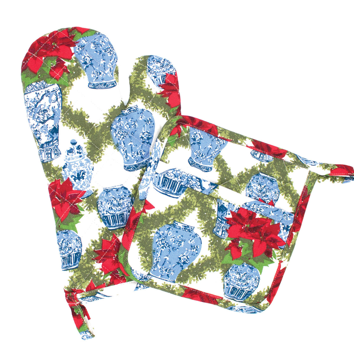 Holiday Oven Mitt Set
