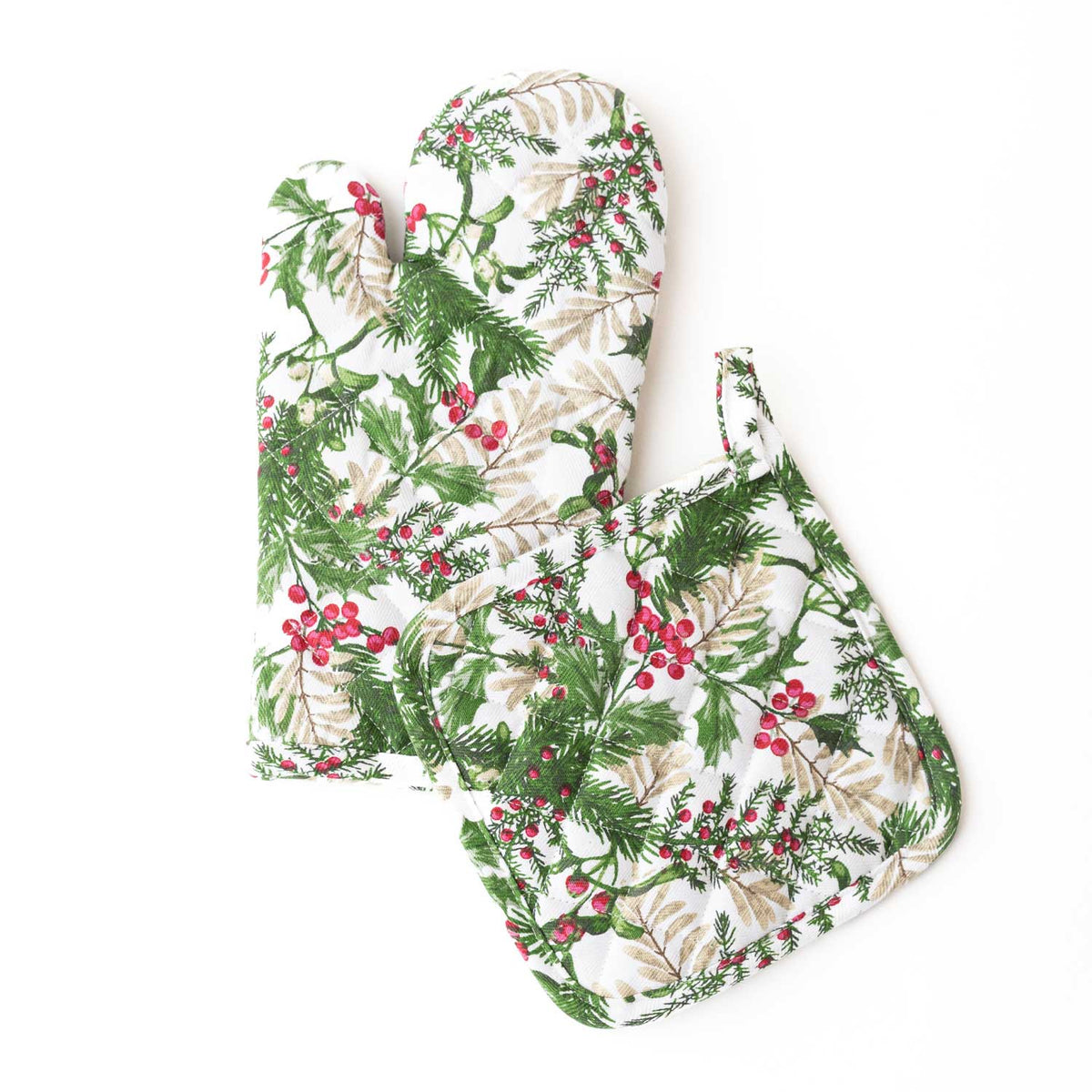 Holiday Oven Mitt Set