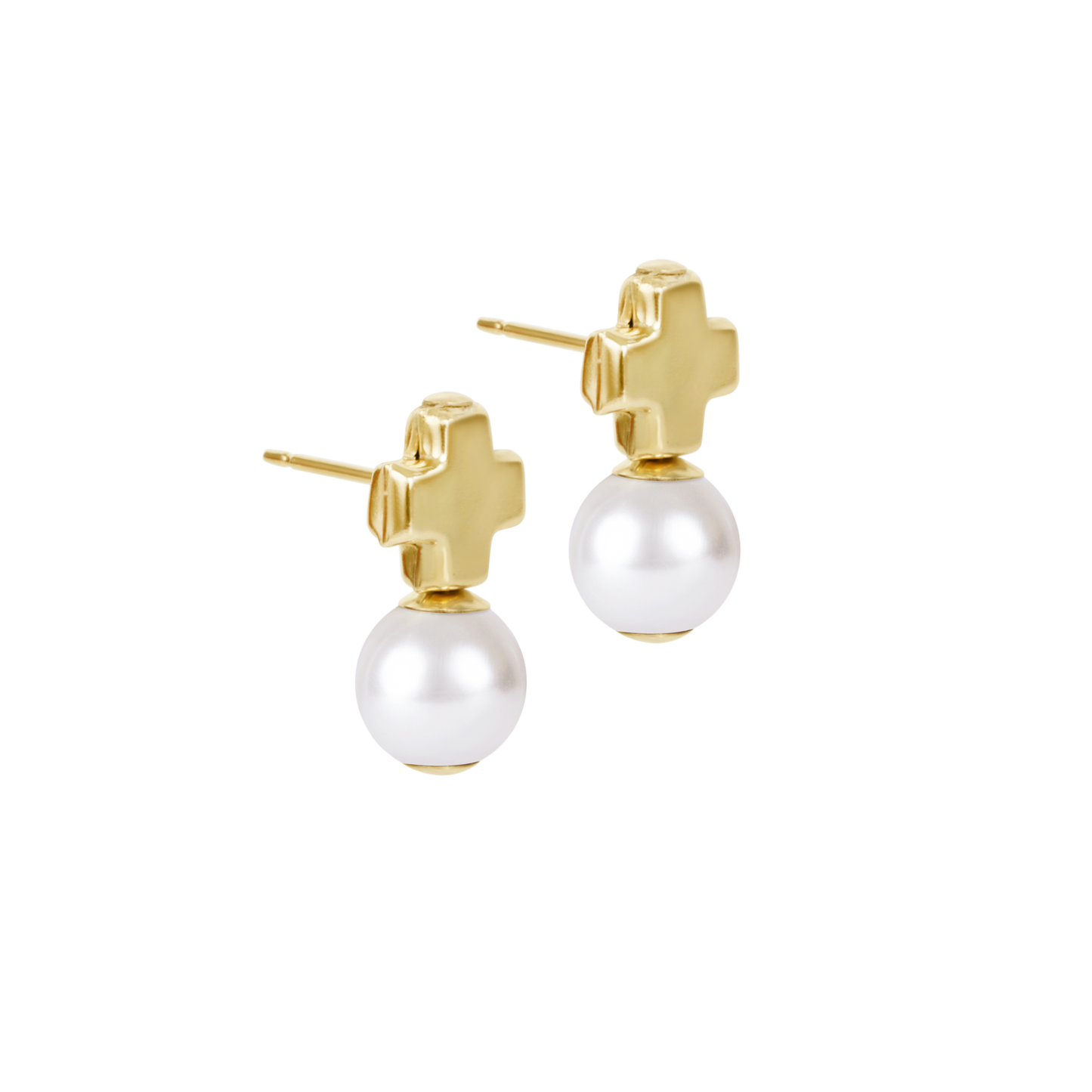 Signature Cross Stud w/ Drop