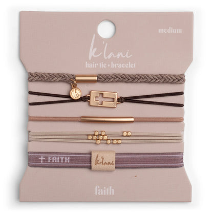 Hair Tie Bracelet Set
