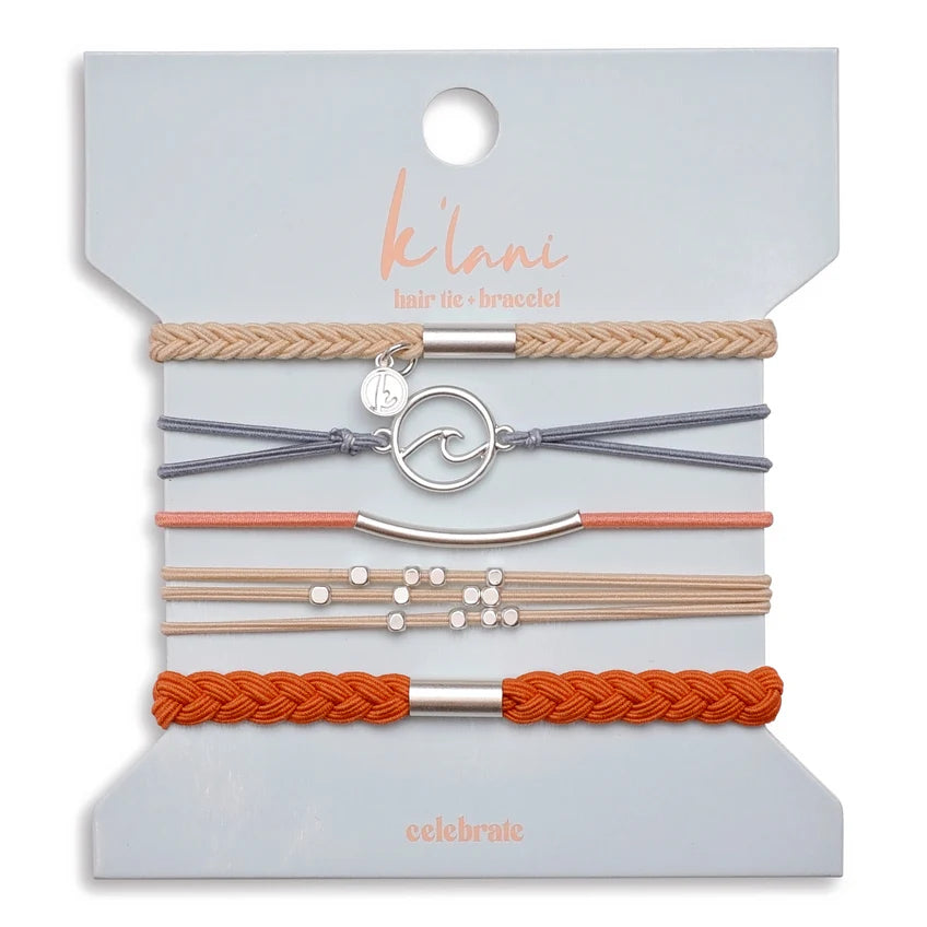 Hair Tie Bracelet Set