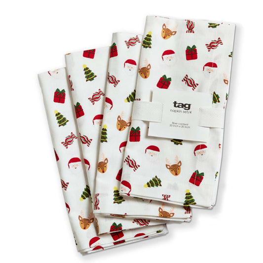 Holiday Napkins - Set of 4