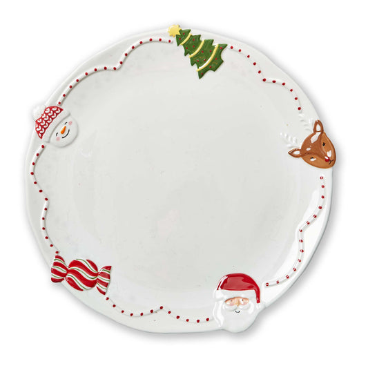 Holiday Cheer Round Platter