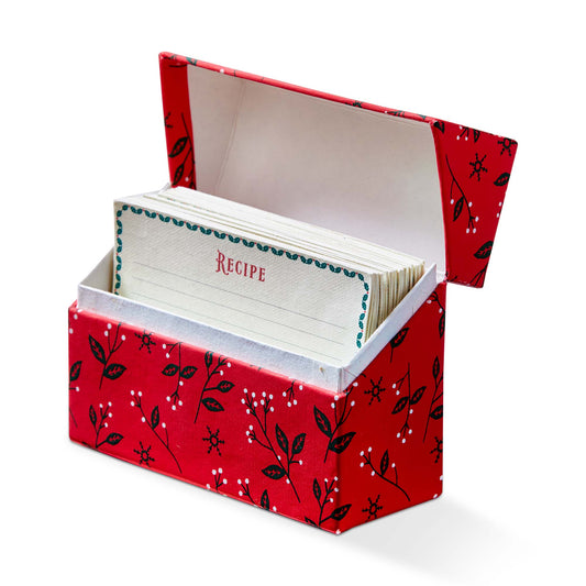 Tis The Season Holiday Recipe Box